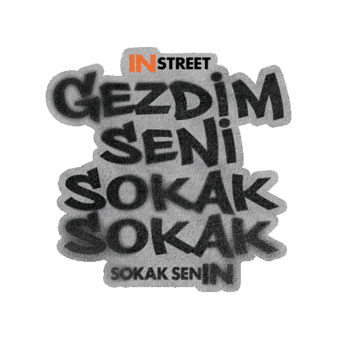 IN STREET Sticker