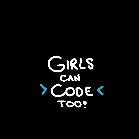 girlsinstem science technology girl power code GIF