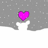 Let It Snow Love GIF by Chippy the Dog