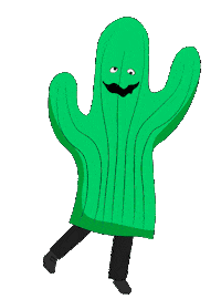 Party Hello Sticker by Isobel Knowles