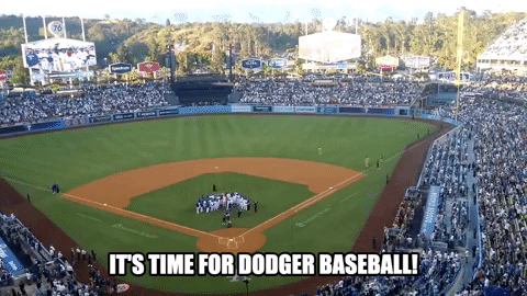 It's Time for Dodger Baseball!