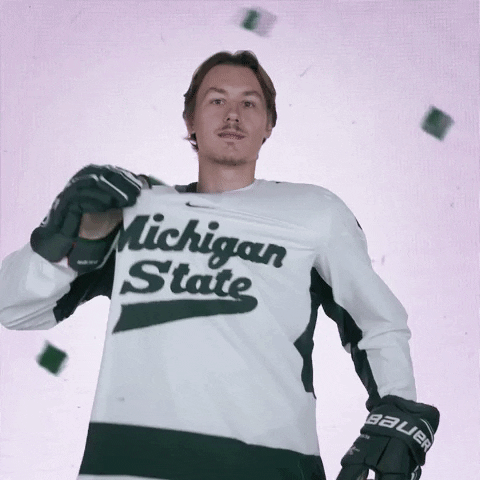 Go Green East Lansing GIF by Michigan State Athletics