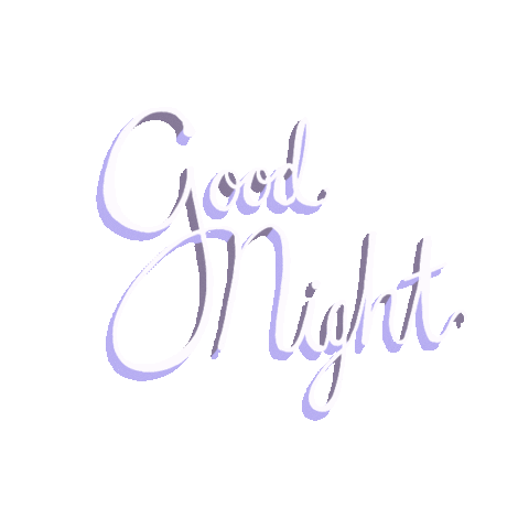 Good Night Sticker