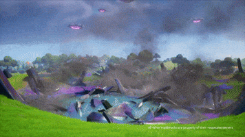 Flying Saucer Ufo GIF by Fortnite