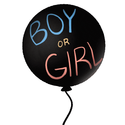 Genderreveal Sticker