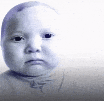 Staring Not Funny GIF