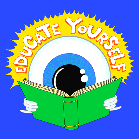 Educate Yourself Direct Action GIF by Richie Brown