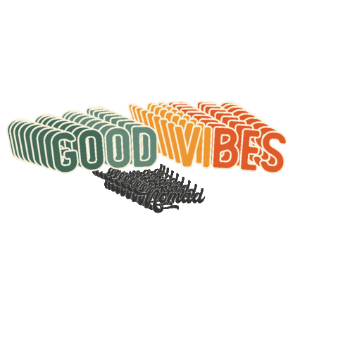 Good Vibes Sticker by Nomad Expedition