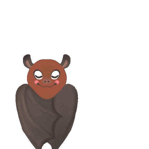 Show Bat Sticker by Anak Rimba Books