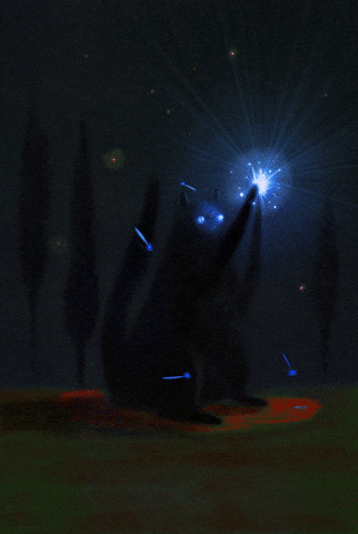 Infinite Loop Cat GIF by Daniel Barreto