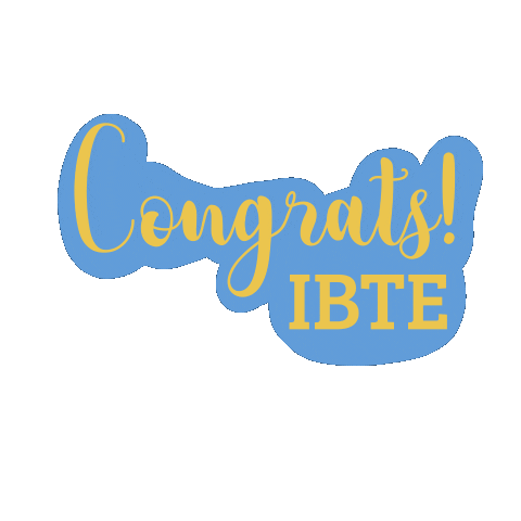 Congrats Sticker by Institute Brunei Technical Education (IBTE)