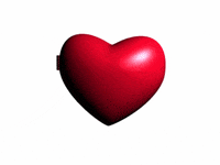 In Love Heart Sticker by Michal Leah for iOS & Android