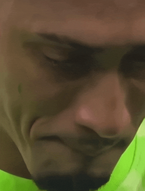 Nervous Raphinha GIF