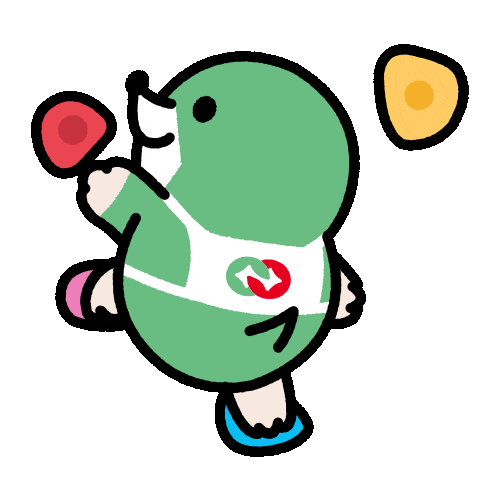 Moguu Sticker by MUSUBI.Inc