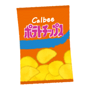 Snack Potato Sticker by Calbee_jp