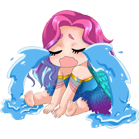 Sad Face Sticker