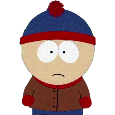 Stan Marsh Sticker by South Park
