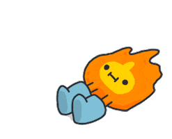 Bored Fire Sticker by nothingwejun