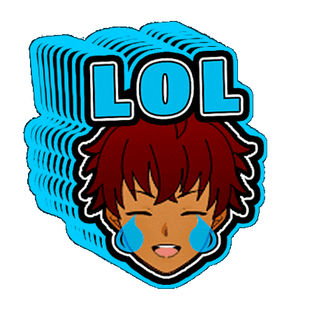 Laughing Sticker