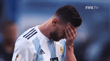Sad World Cup GIF by FIFA