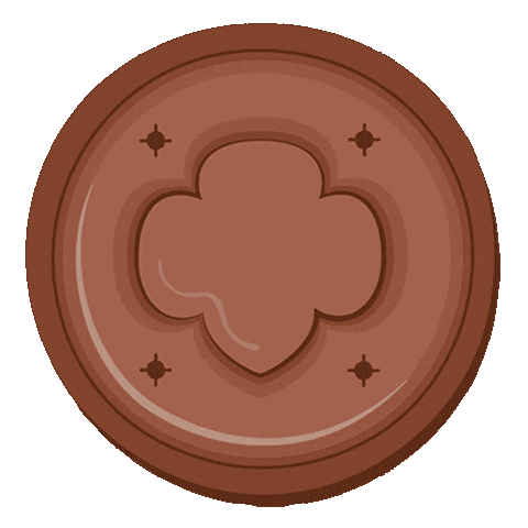 Cookie Sticker by Girl Scouts