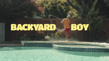 Backyard Boy GIF by Claire Rosinkranz