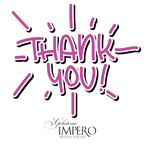 Ice Cream Thank You Sticker by Impero