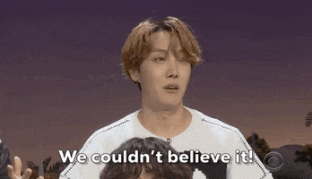 Cant Believe It J-Hope GIF by Entertainment GIFs