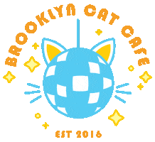 Bcc Sticker by Brooklyn Cat Cafe