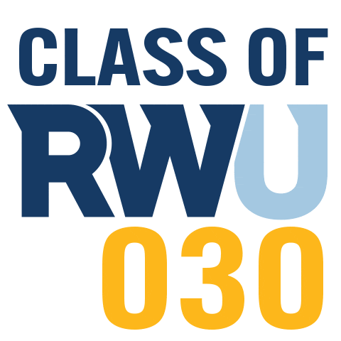 College Rwu Sticker by Roger Williams University