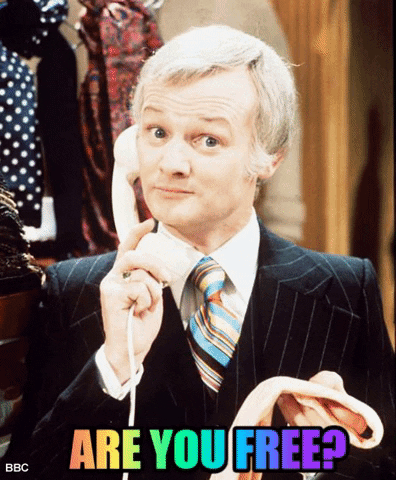 Im Free Are You Being Served GIF