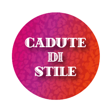 Cadute di Stile Sticker