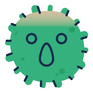 Coronavirus Sticker
