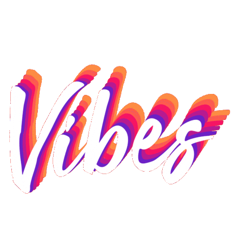 Vibing Good Vibes Sticker by Winter Garden Vibes