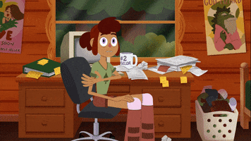 Camp Camp Work GIF by Rooster Teeth