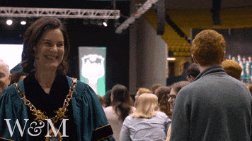 College Fist Bump GIF by William & Mary