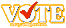 Vote Cuny Sticker by City University of New York