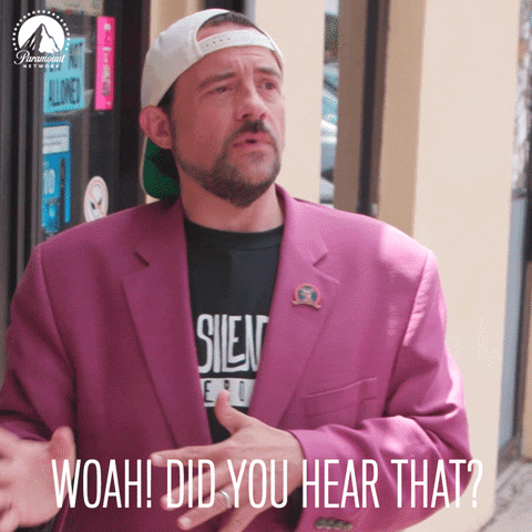 Hear Kevin Smith GIF by Paramount Network