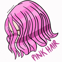 hayley williams pink hair gif