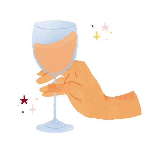 Cheers Rose Sticker by Kendall-Jackson