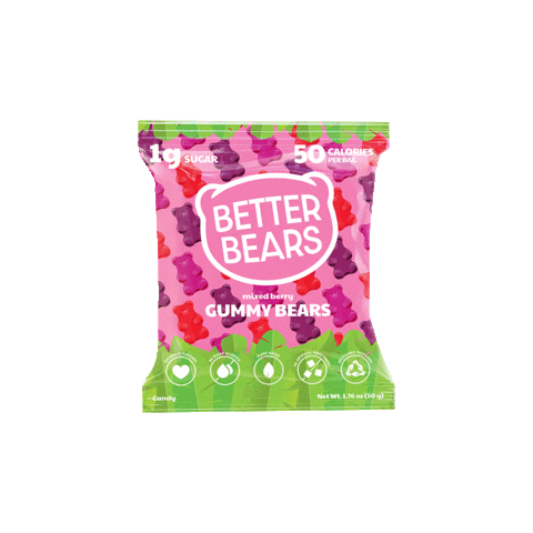 Better Bears Foods Sticker