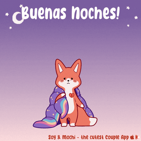 Good Night Sleep GIF by SoyandMochi