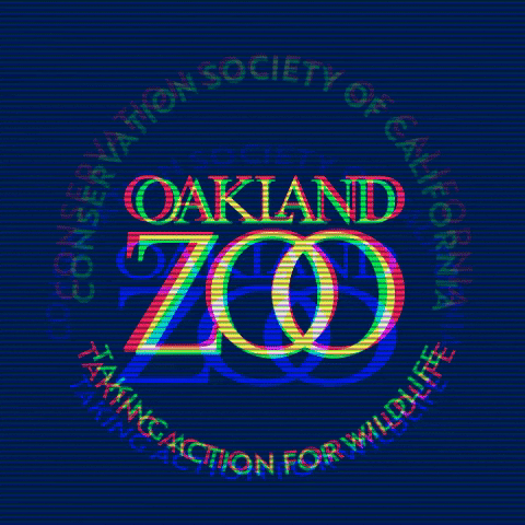 OaklandZoo logo california wildlife zoo GIF