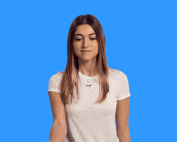 Video gif. A woman slaps her forehead with the palm of her hand.  She has a disappointed look on her face.