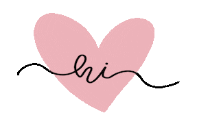 Heart Hello Sticker
