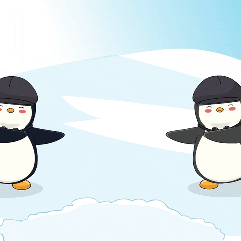 Double Trouble Unity GIF by Pudgy Penguins