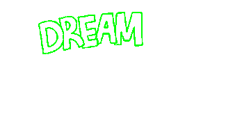 dreamer! fashion Sticker