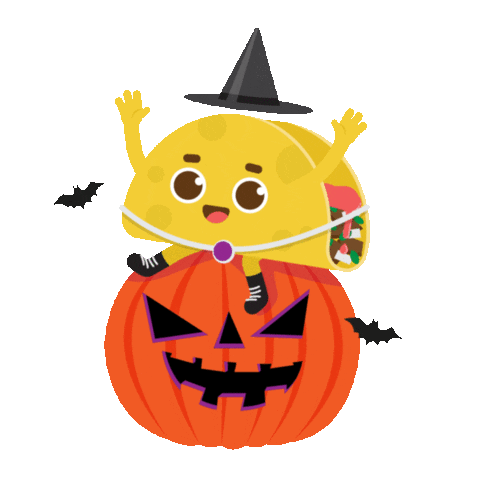 Jack O Lantern Halloween Sticker by framboisettte