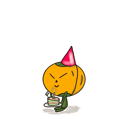 Happy Birthday Party Sticker by Orandot
