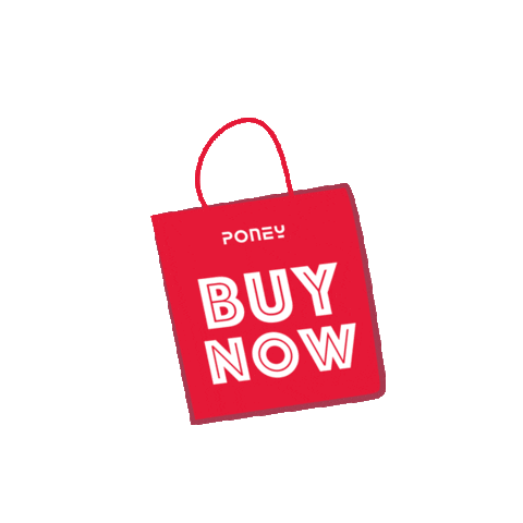 Buy Now Shop Sticker by PONEY